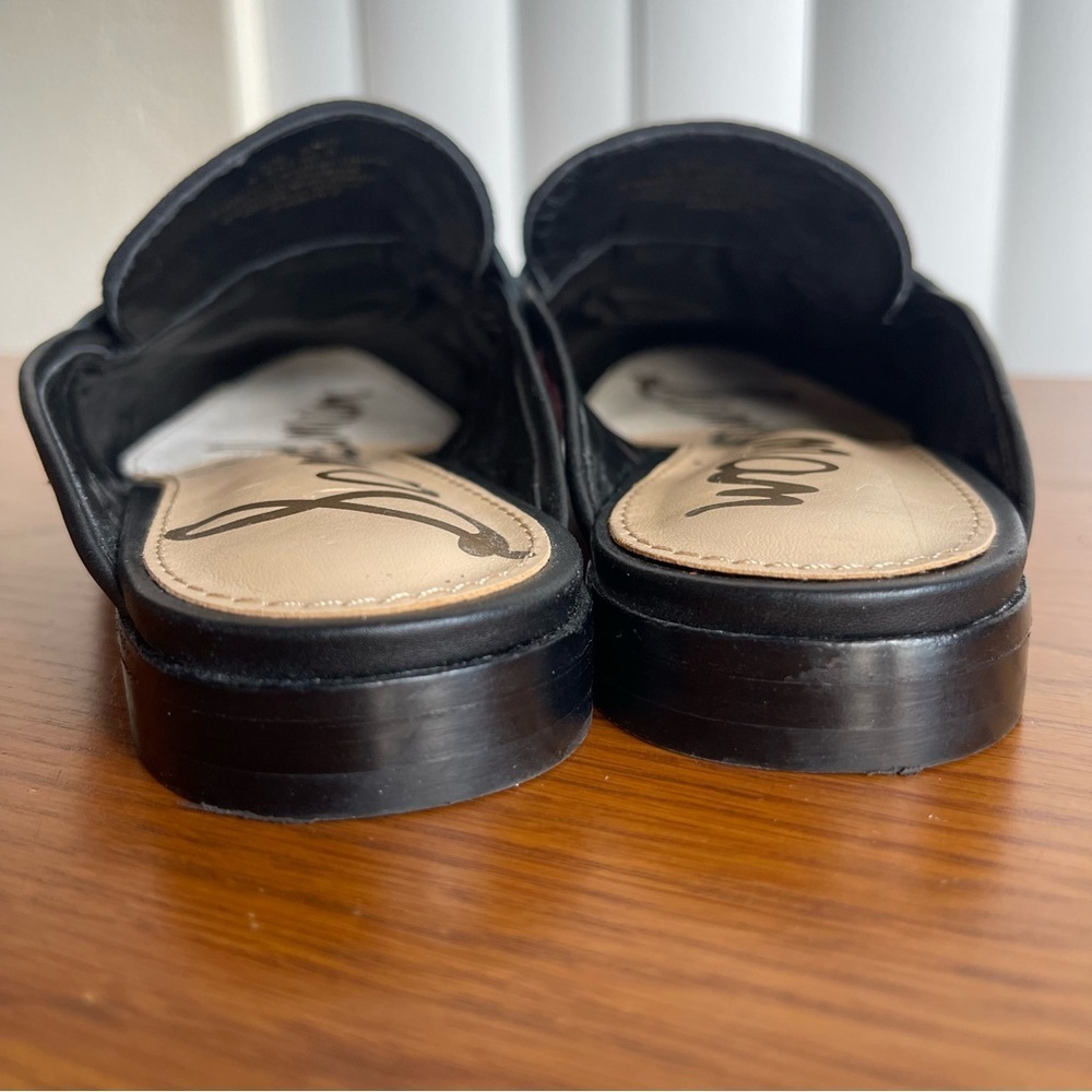 Sam Edelman Paris 2 Floral Embroidered Tassel Mules Size 5.5 - Picture 8 of 12